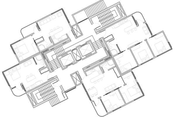Building Architecture layout