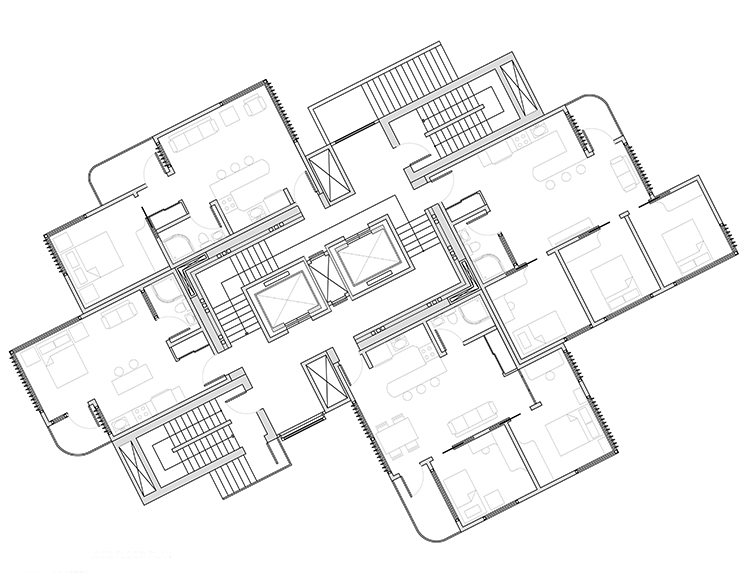 Building Architecture layout