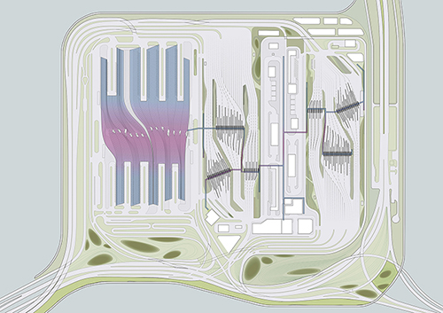 Hong Kong-Zhuhai-Macau Bridge - Hong Kong Boundary Crossing Facility, Hong Kong, 2010