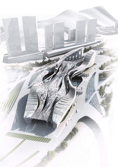 Liantang /Heung Yuen Wai Boundary Control Point Terminal Building, Shenzhen, China, 2011