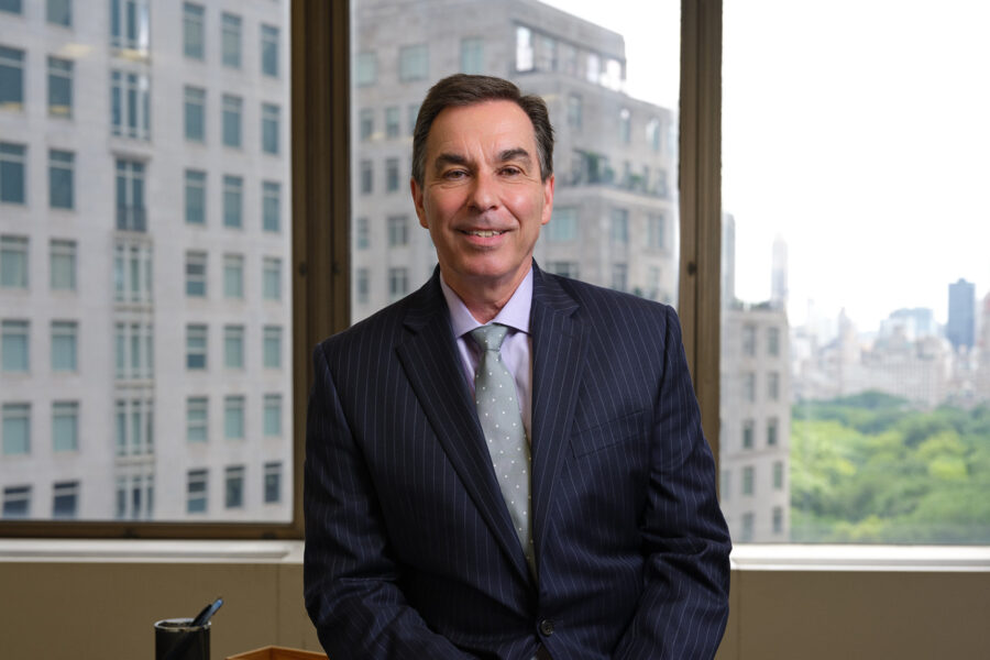 Portrait of New York Tech President Jerry Balentine