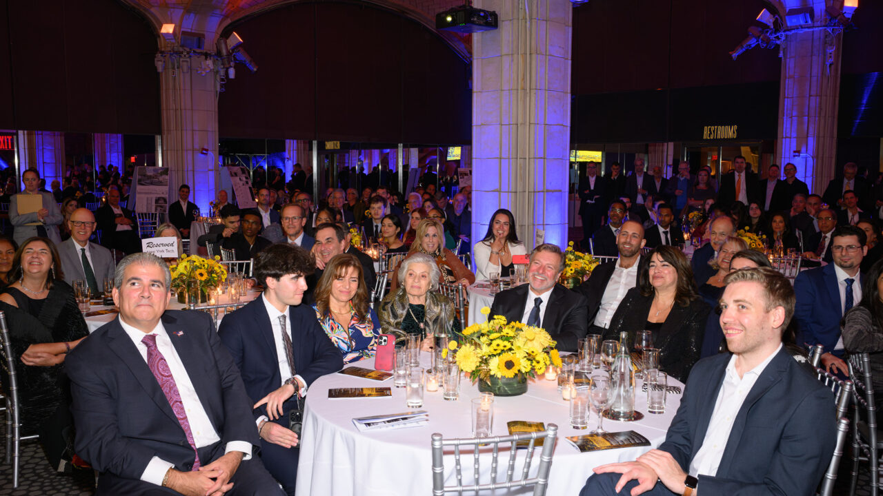 People sitting at tables