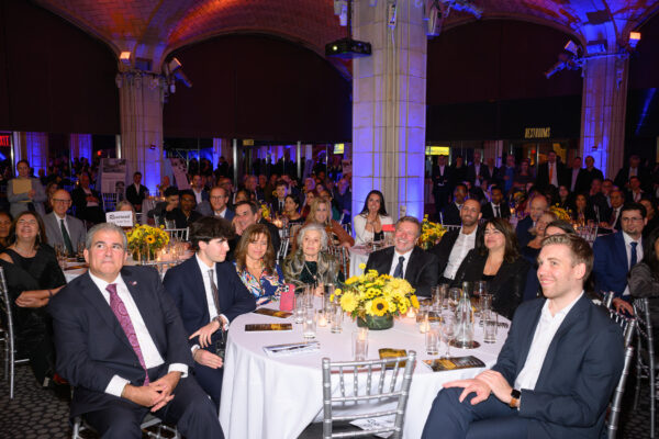 People sitting at tables