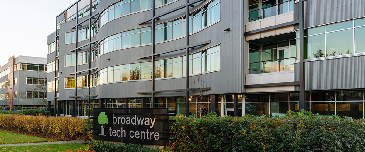 Front of Broadway Tech Centre.