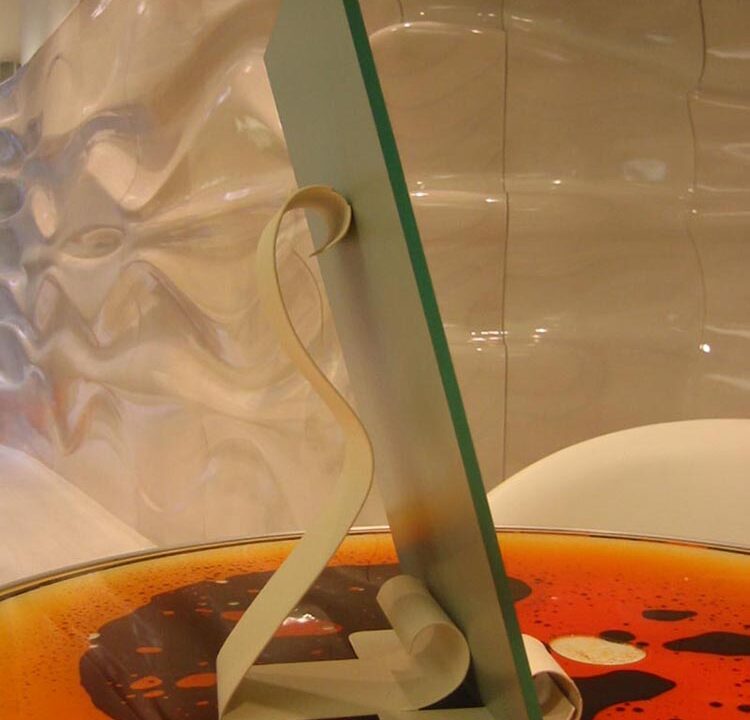 Mirror Stand Design in Formed Metal