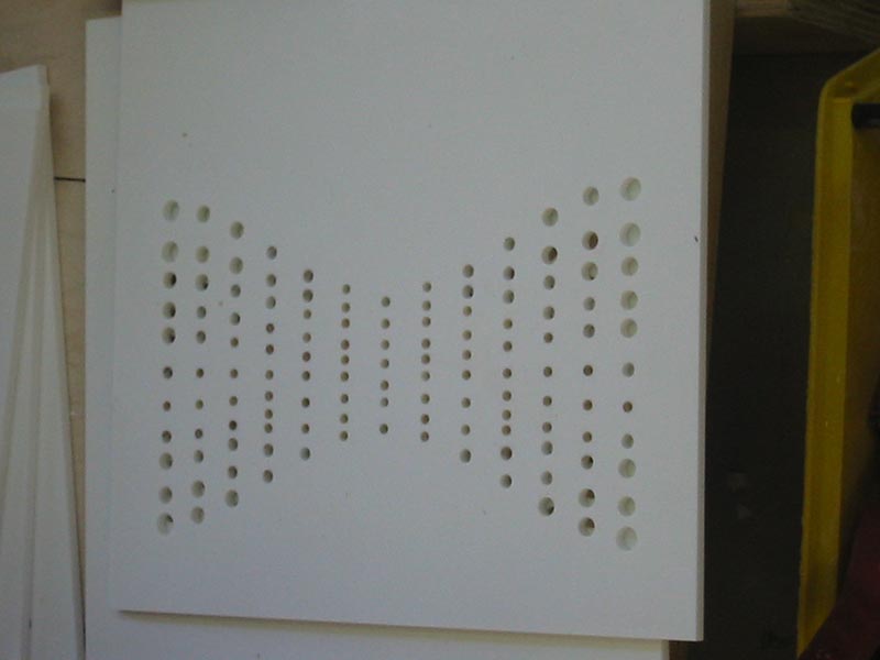 Corian CNC Milled of Hair Salon in Verona, Italy