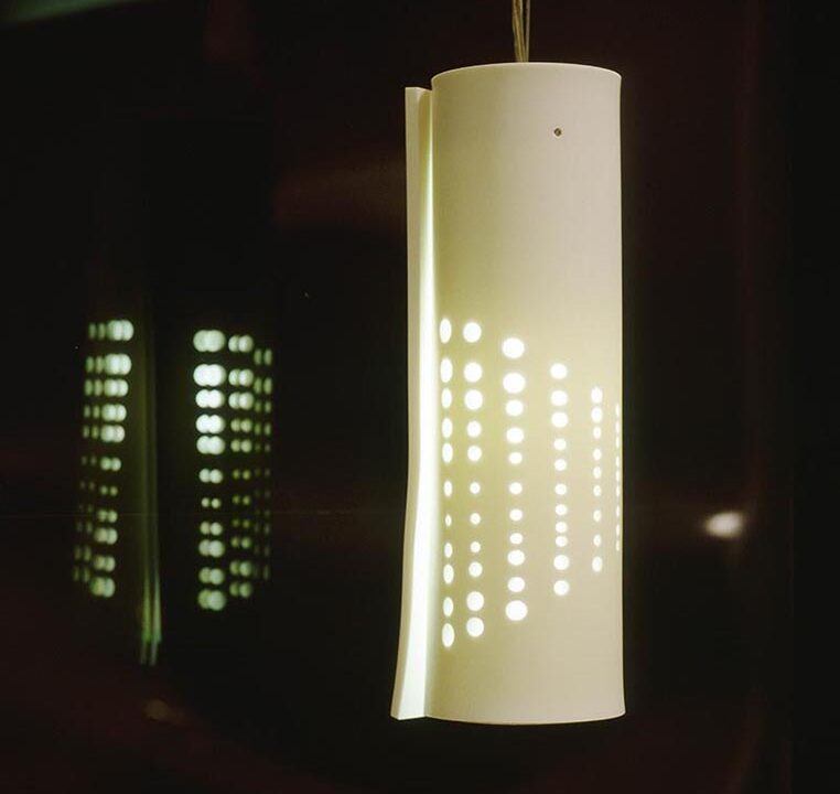Pendant Lights of Hair Salon in Verona, Italy