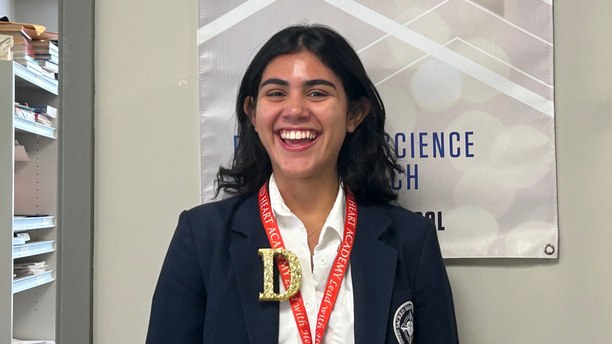 Portrait of a high school participant