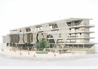 Architecture building render by msahd