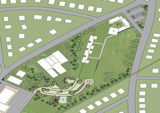 Architecture campus render by msahd