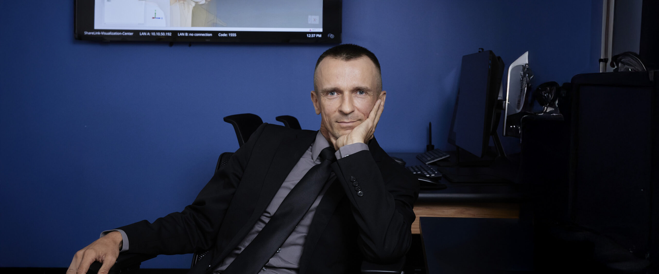 Portrait of Milan Toma