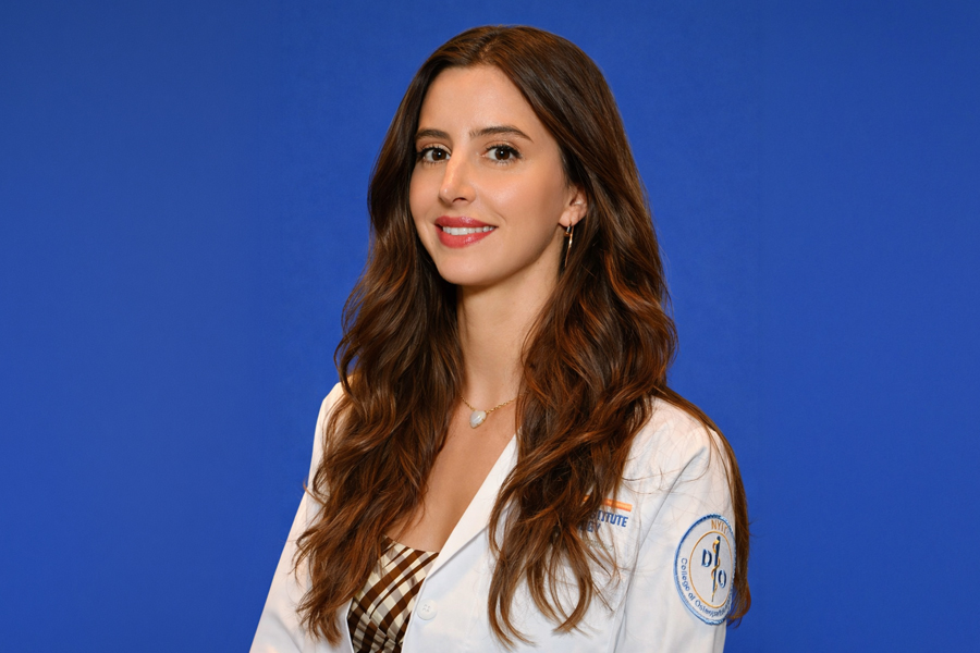 Portrait of Perry Rosen in white coat