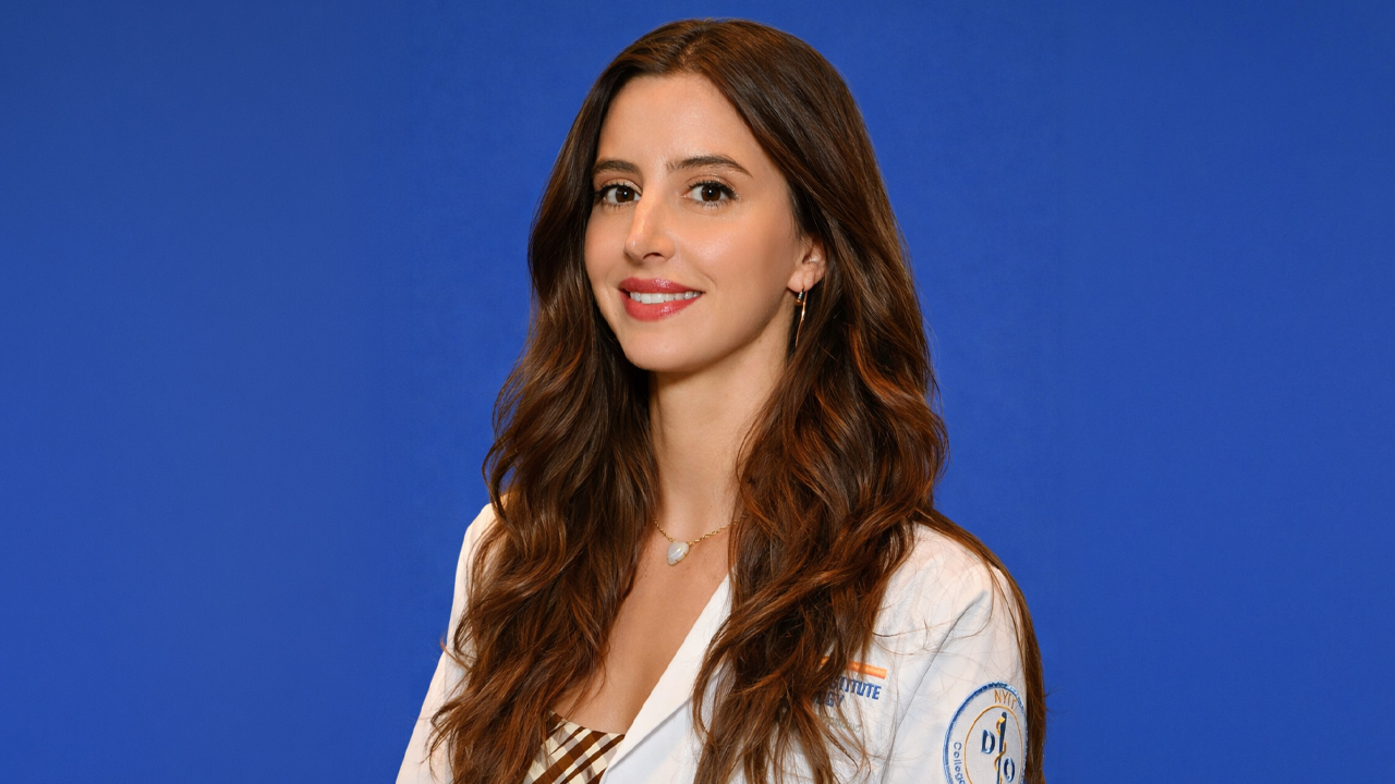 Portrait of Perry Rosen in white coat