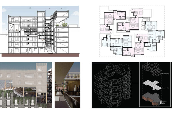 Section Perspective, Elevation, Rendering, Floor Plan and Axonometric
