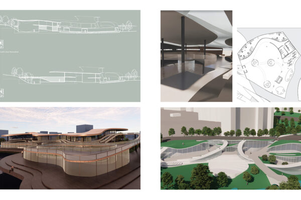 Sections, Renderings and Floor Plan