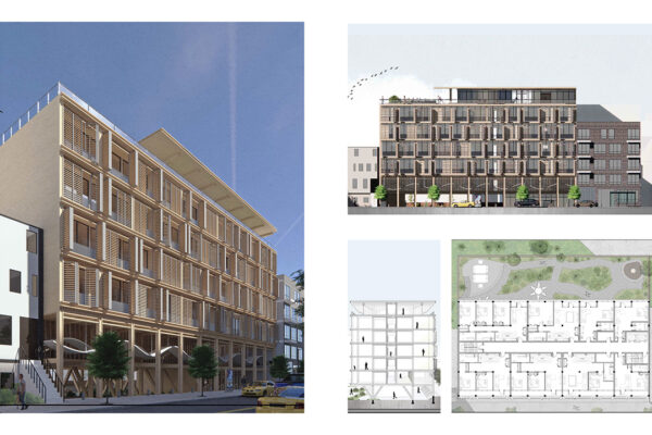 Rendering, Elevation, Section and Floor Plan
