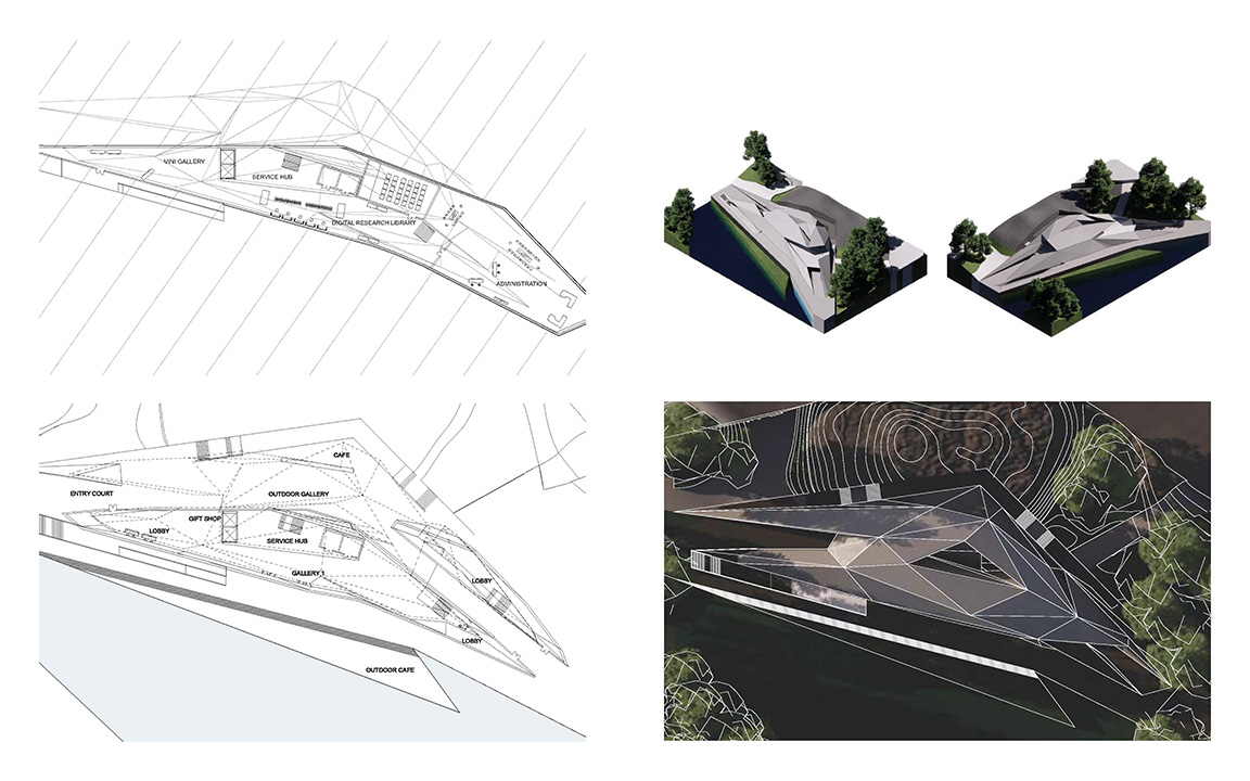 Site Plan, Floor Plans and Axonometrics