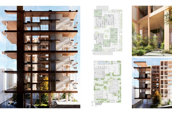 Section Perspective, Floor Plans and Rendering