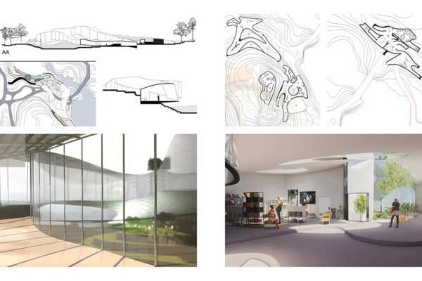 Sections, Floor Plans and Interior Renderings