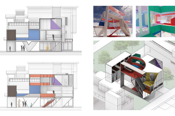 Sections, Perspectives and Axonometric
