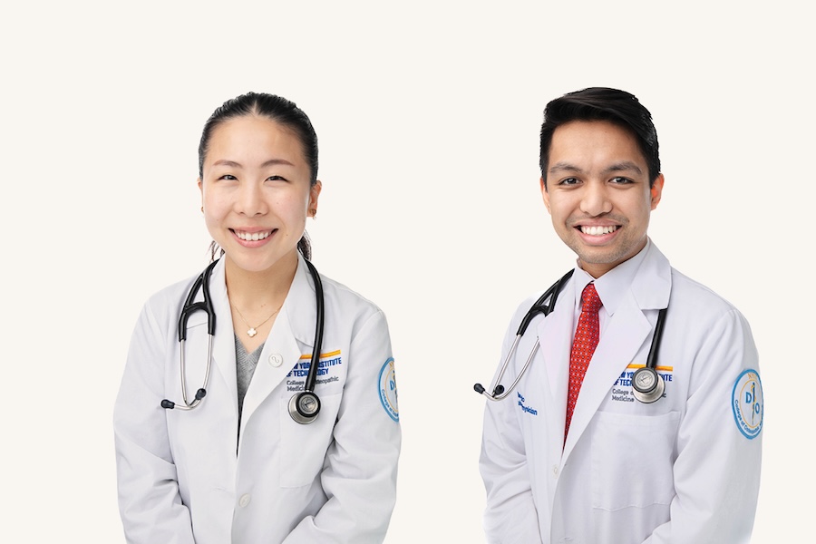 Connie Rim and Alessandro Mercado