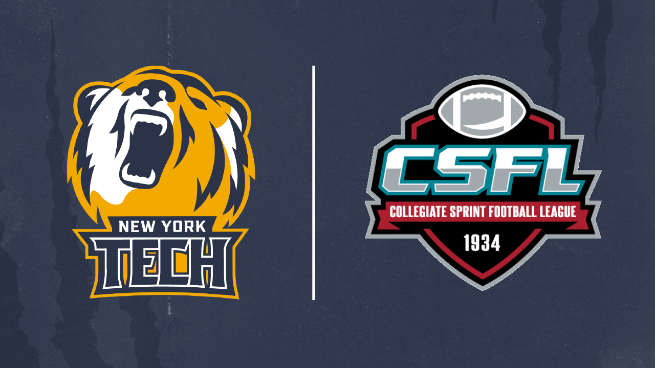 New York Tech Bears and CSFL logos