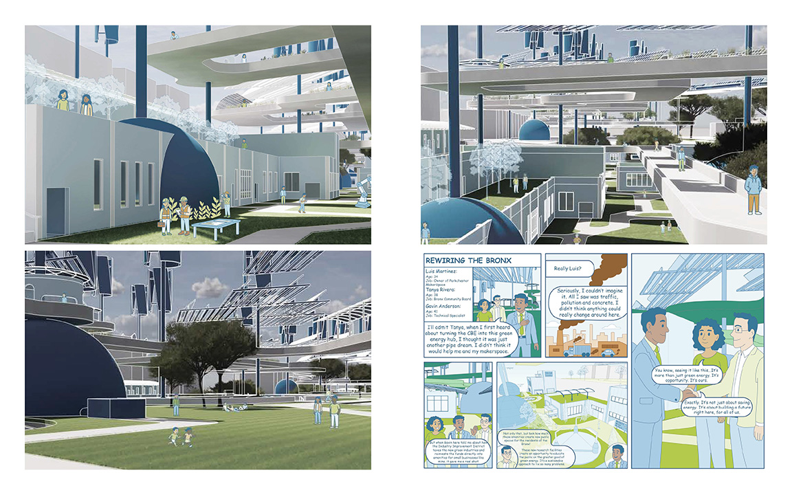 Views through the Neighborhood and Concept Comic Strip