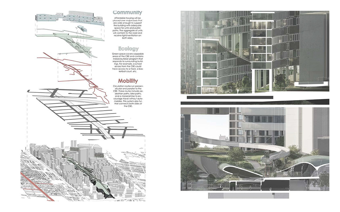 Exploded Environmental Isometric and Site Sections