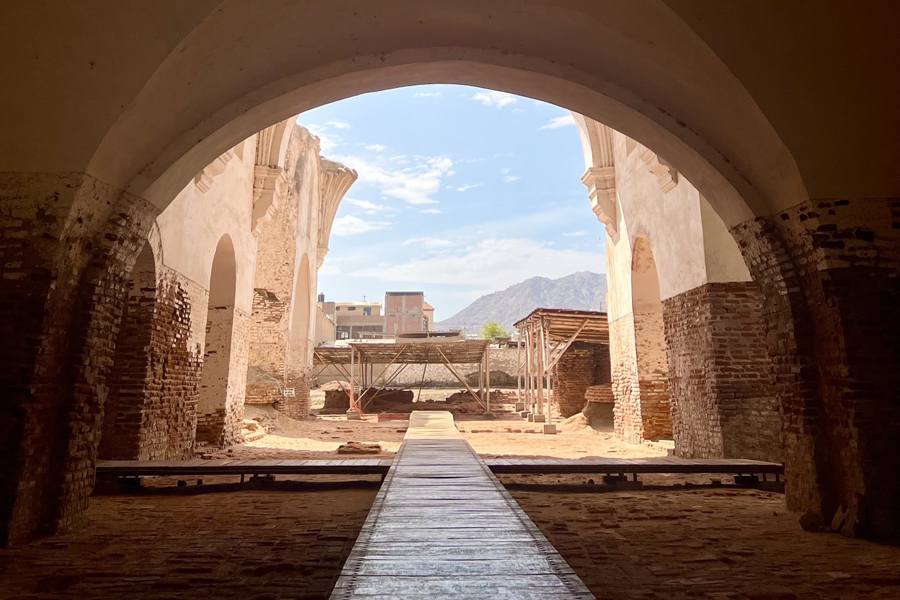 Photo of ancient ruins in Peru