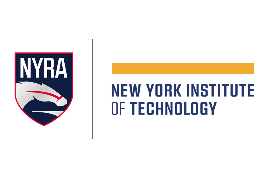 New York Racing Association and New York Tech logos
