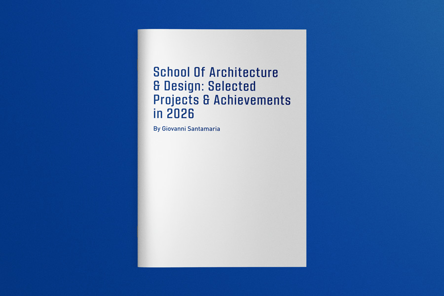 A light document on a dark blue background. With the title of Giovanni Santamaria document