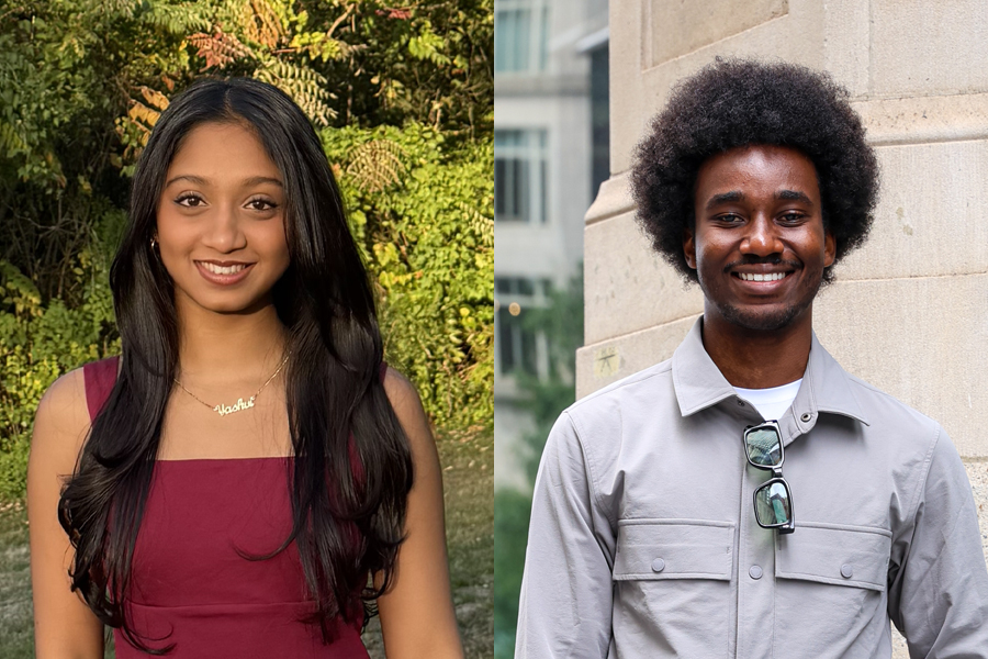Portraits of Yashvi Patel and Best Justus