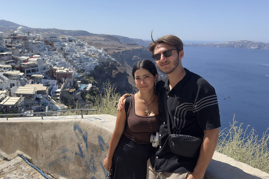 Photo of Maria Paula Navarrette Bernal and Maciej Karwowski