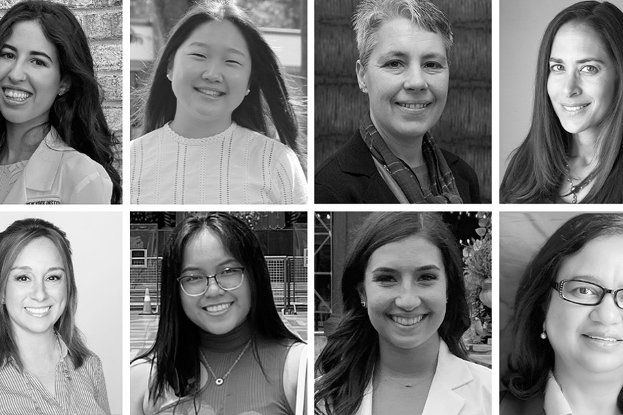 Collage of New York Tech faculty and students